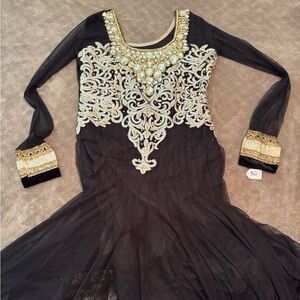 Elegant Black costume dress